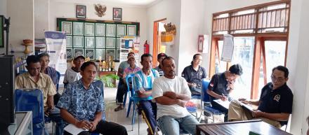 RAPAT KOORDINASI PENYEDIA LAHAN TERKAIT RAK PENGADAAN BAK SAMPAH 